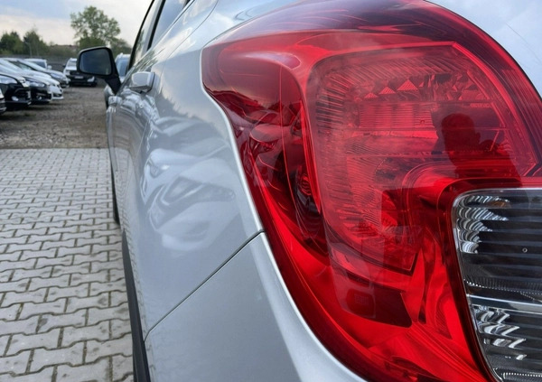 Opel Mokka cena 46900 przebieg: 217123, rok produkcji 2015 z Sokołów Małopolski małe 596